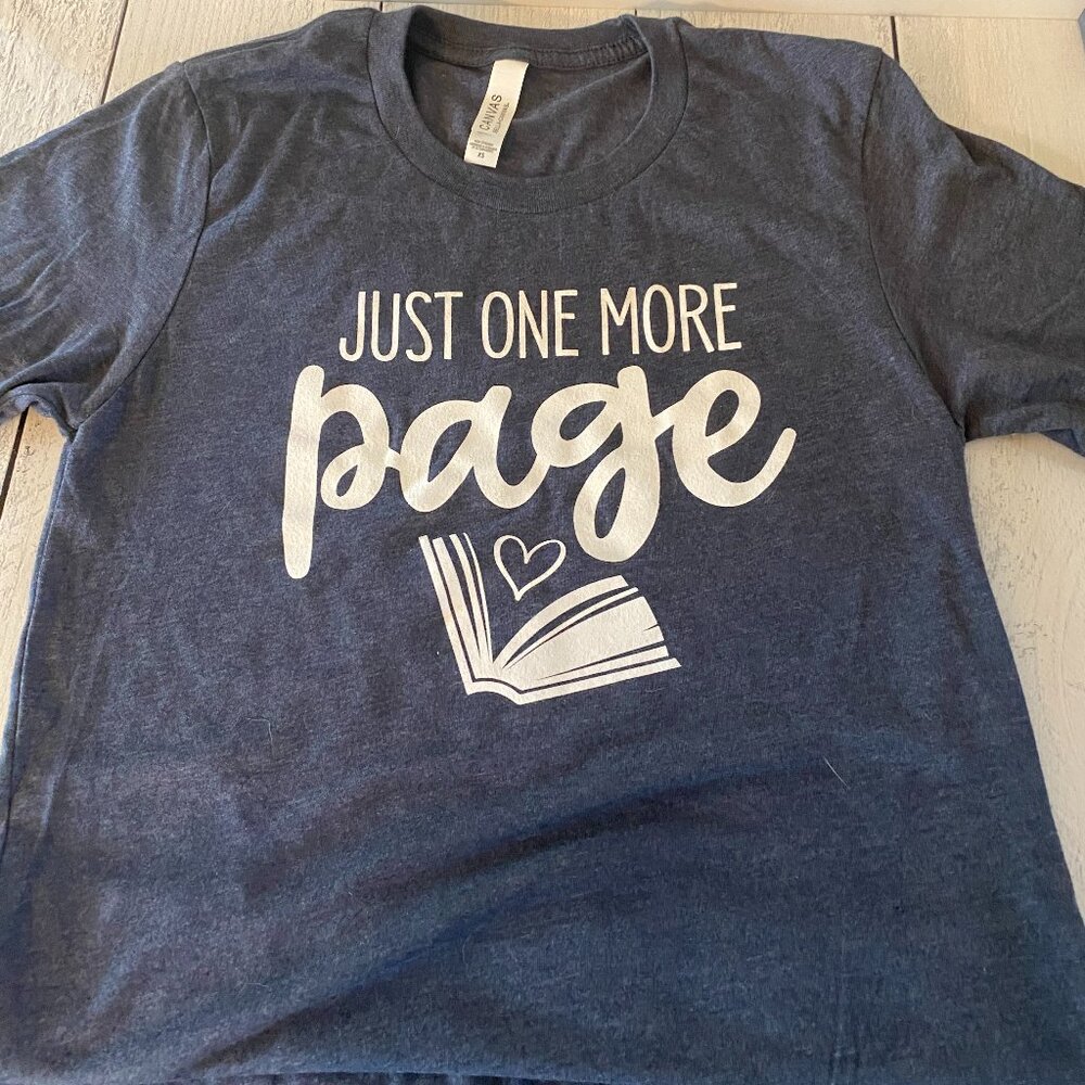 Bella Canvas Book Lover Tee XS/S